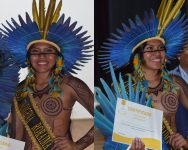 jogadora-volei,-kellyane-messias-e-eleita-miss-indigena-roraima-2023